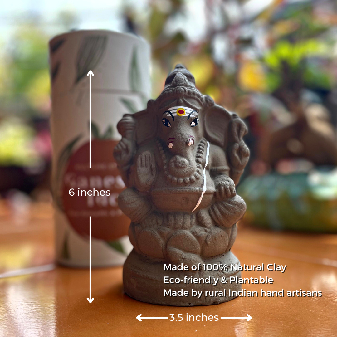 eco friendly ganesha idol ganesh chaturthi